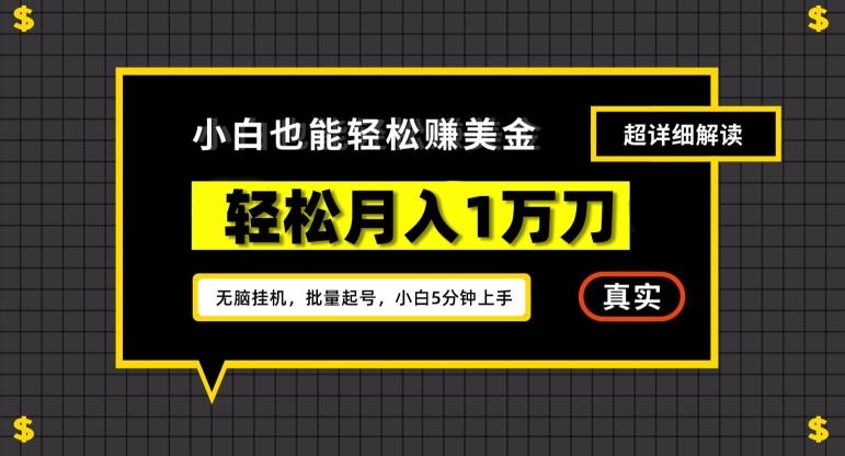 谷歌看广告撸美金2.0，无脑挂机，多号操作，月入1万刀【揭秘】-观棋网创