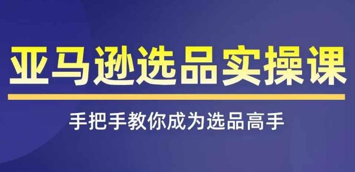 亚马逊选品实操课程，快速掌握亚马逊选品的技巧，覆盖亚马逊选品所有渠道-观棋网创