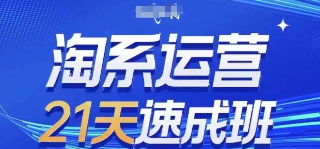 淘系运营21天速成班(更新24年6月)，0基础轻松搞定淘系运营，不做假把式-观棋网创