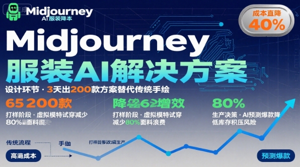 AI在服装领域的运用，使用midjourney做服装辅助企业降低成本-观棋网创