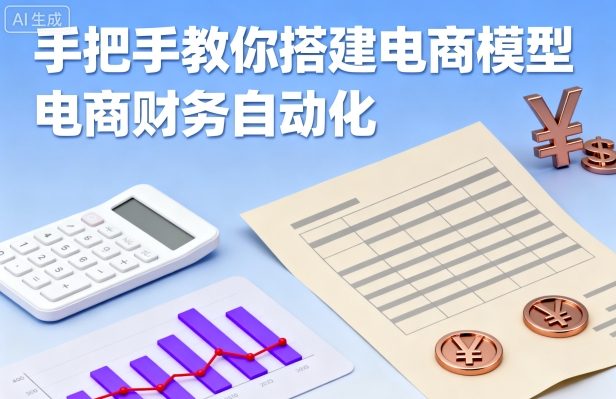 手把手教你搭建电商模型-电商财务自动化-观棋网创