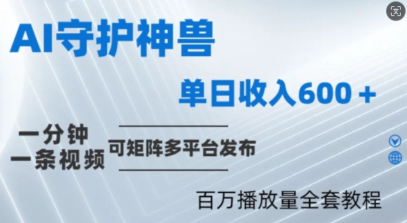 制作各省守护神，100多W播放量的视频只需要1分钟就能完成【揭秘】-观棋网创