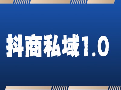 抖商服务私域1.0，抖音引流获客详细教学-观棋网创