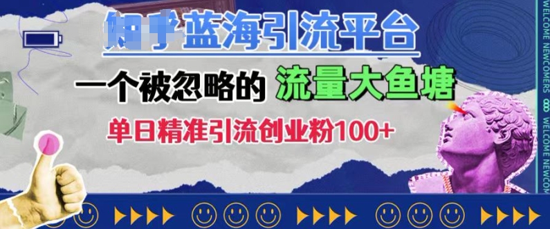 豆瓣蓝海引流平台，一个被忽略的流量大鱼塘，单日精准引流创业粉100+-观棋网创