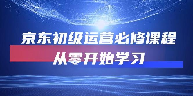 京东初级运营必修课程，从零开始学习(49节课-观棋网创