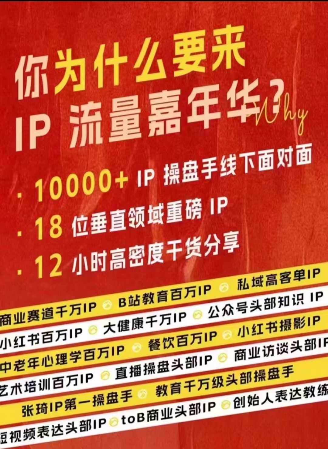 群响IP流量嘉年华，​现场视频+IP江湖2024典藏版PPT-观棋网创