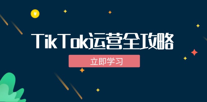 TikTok实战运营全攻略：从下载软件到变现，抖音海外版实操教程-观棋网创